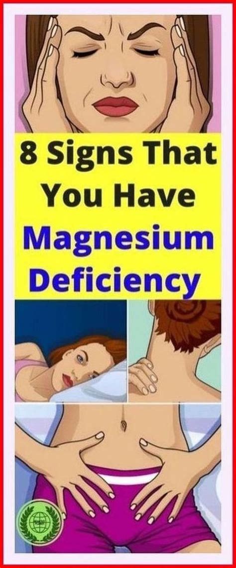 top signs that you have magnesium deficiency and what to do about it fitness advice health and