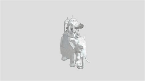 Ivory Elephant 3D Model By Kate Matveenko Aartvibe 29c88ad