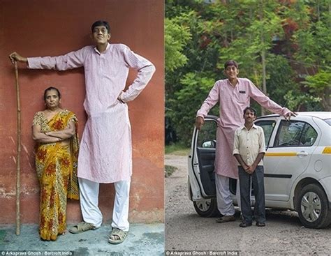 Problems Growing Taller For 8 Feet Tall Man From Uttar Pradesh Bdc Tv