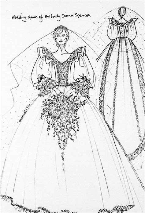 six secrets behind princess diana s wedding dress nation online