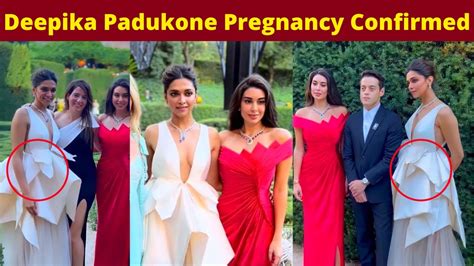 Finally Deepika Padukone Confirmed Her Pregnancy News Deepika Padukone Flaunt Her Baby Bump