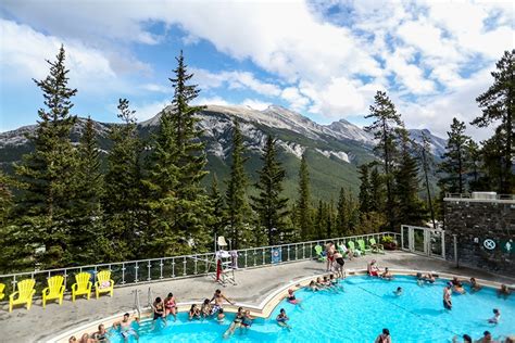 Camping And Hot Springs In Banff National Park Wander The Map