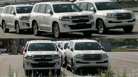 2020 Toyota Land Cruiser Facelift Spied Undisguised First Pics