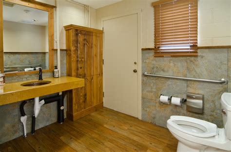 We wanted to put wood floors down but didn't want the high cost associated with them. 26 Master Bathrooms with Wood Floors (PICTURES)