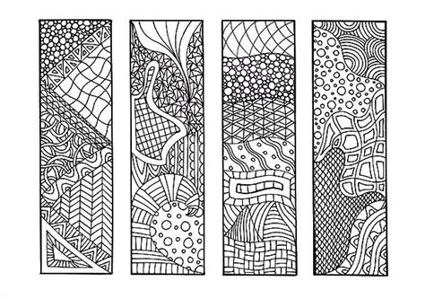 Bookmarks Mandala Bookmarks Coloring Pages Mandala Bookmarks Coloring