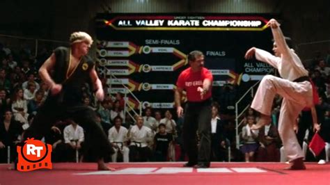 The Karate Kid 1984 The Crane Kick Scene Movieclips Youtube