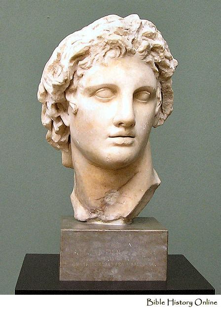 Head Of Alexander The Great Alejandro Magno Arte Griego Antiguo