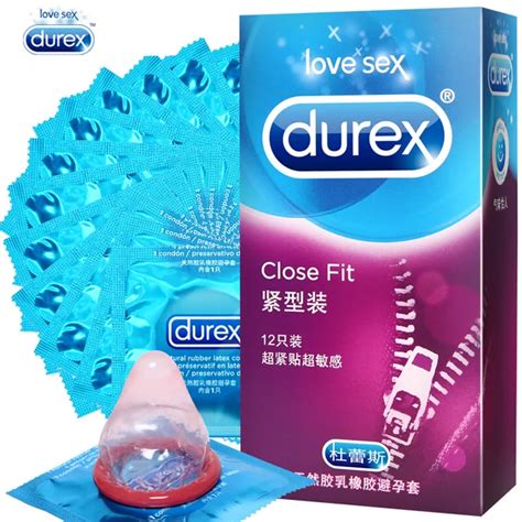 Durex Condoms Tighter Together 49mm Sex Adult Products Natural Latex Small Size Condom Mini