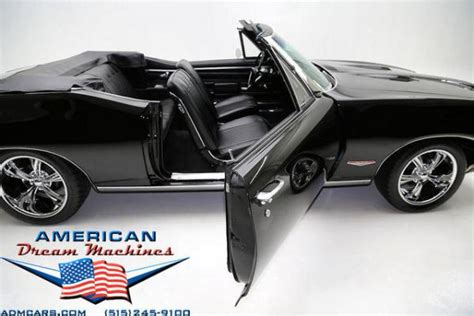 1968 Pontiac Tempest Convertible Triple Black