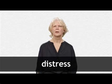 DISTRESS Definition And Meaning Collins English Dictionary