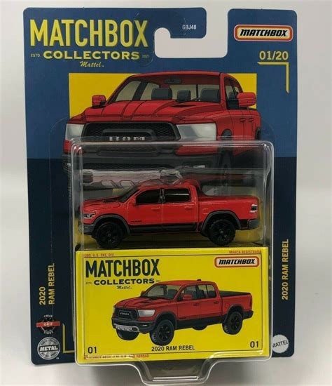 2020 Dodge Ram Rebel Matchbox Superfast Collectors 2022 965m 164