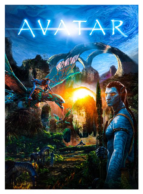 Avatar Movie Poster 3 On Behance