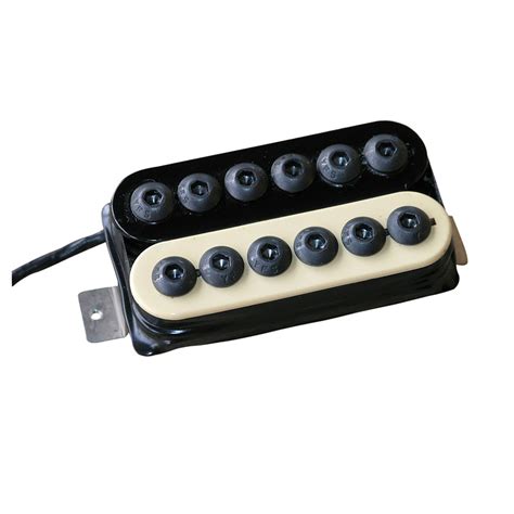 High output with a huge sound, this unique humbucker has a look and sound like no other pickup. Seymour Duncan SH-8B ZEB Invader, Bridge « Electric Guitar Pickup