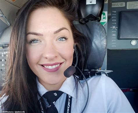 Meet The Female Westjet Pilot Emilie Christine Who Has Propelled