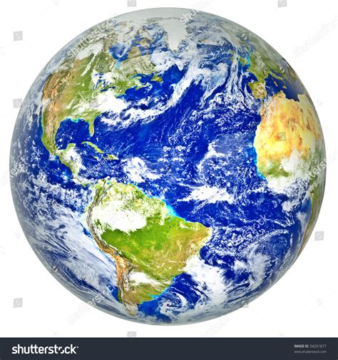 3d Realistic Globe Stock Illustration 54291877 Shutterstock