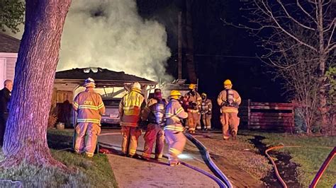 Overnight Fire Damages Garage House 5 Eyewitness News
