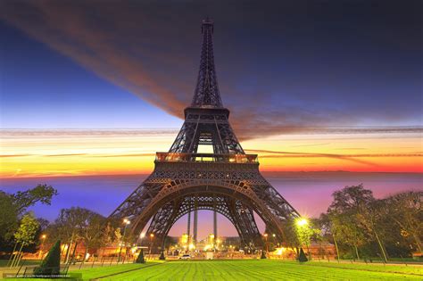 Descargar Gratis Torre Eiffel París Francia Torre Eiffel Fondos De