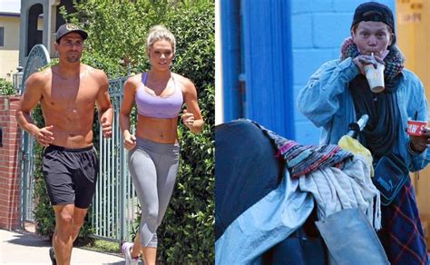 Baywatch Jeremy Jackson S Swimsuit Model Ex Wife Loni Willison Spotted Homeless Scavenging For