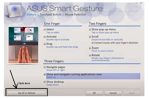 asus smart gesture driver windows 8