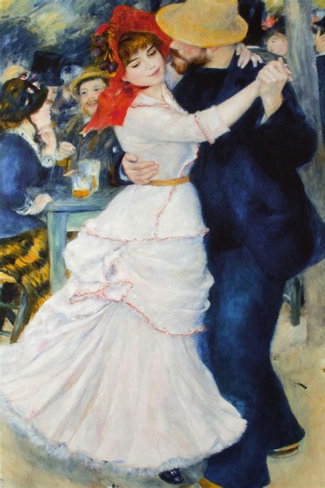 Pierre Auguste Renoir Dance At Bougival Poster 12x18 Inch 714449800298