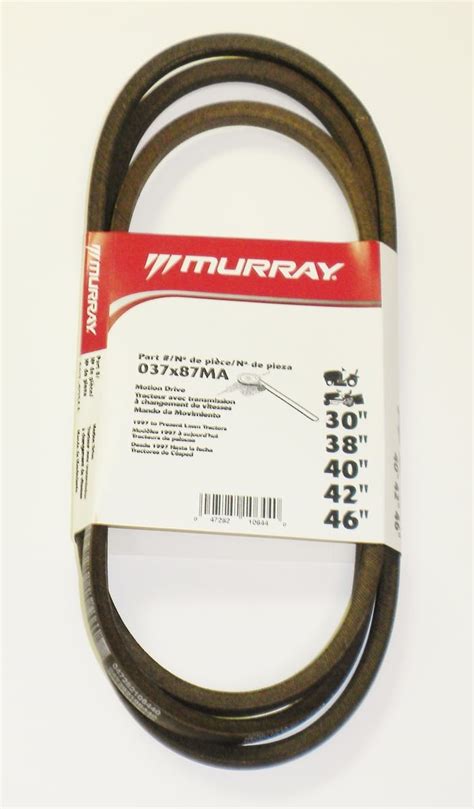 Free Shipping Original Murray Lawn Mower Belt 37x87