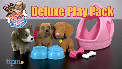 By lilou, lea and lee. Puppy in My Pocket Deluxe Play Pack from Just Play - YouTube