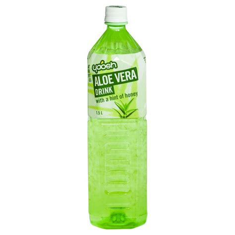 Carefully remove the top layer of the leaf. Yoosh Aloe Vera Drink Honey 1.5L from Buy Asian Food 4U