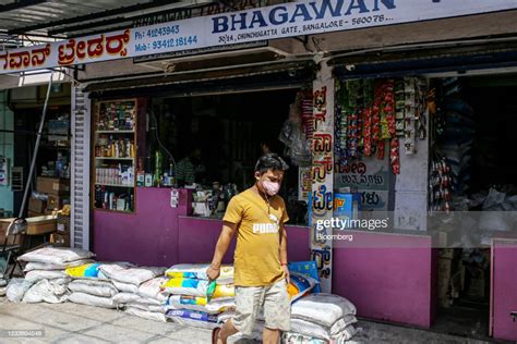 A Customer Departs A Grocery Store Known As A Kirana In Bengaluru News Photo Getty Images