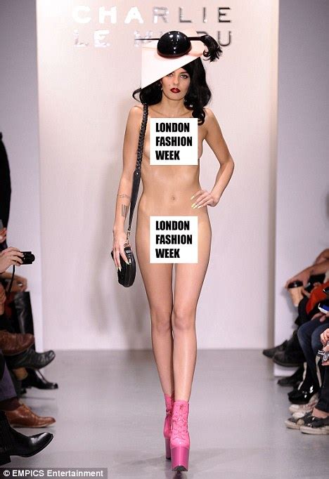 Naked Fashion Show Models Telegraph