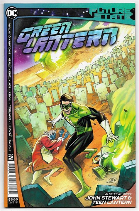 Future State Green Lantern 2 Main Cvr Dc 2021 Nm Comic Books