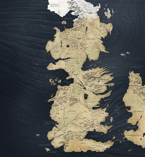 Game Of Thrones Map Table