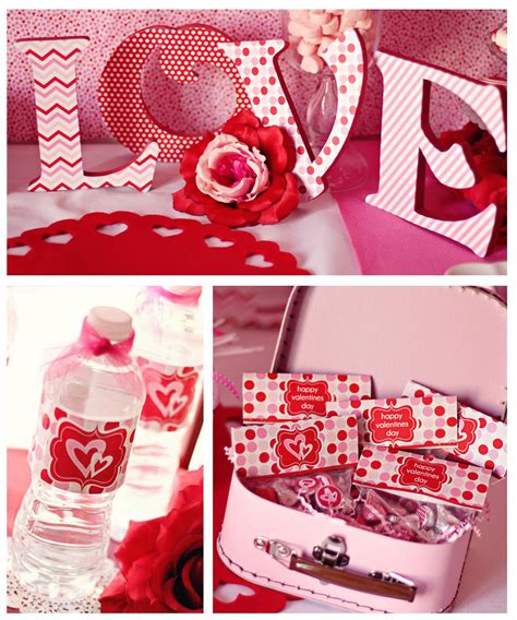 Amandas Parties To Go Valentines Party Table Ideas Valentines Theme