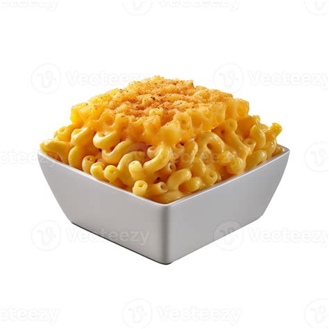 Macaroni And Cheese Isolated On Background With Generative Ai 24508898 Png