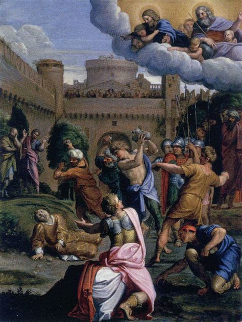 Domenichino The Stoning Of Saint Stephen