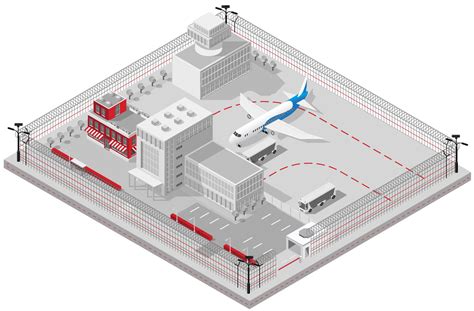 Perimeter Security System Of Special Importance An Airport