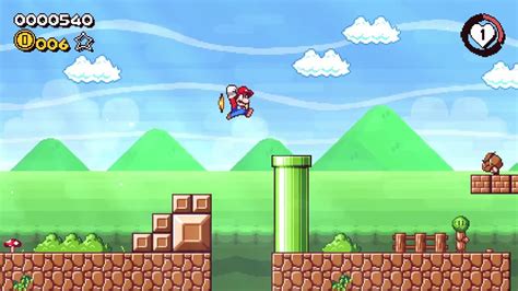Super Mario Flashback 2d Mario Platforming With Gorgeous Pixel Art