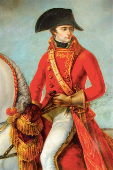 Equestrian Portrait of Napoleon Bonaparte in Battle Oil on ...
