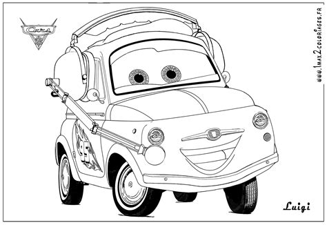 coloring page Cars 2