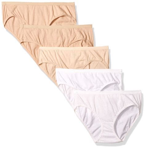 Buy Hanes Ultimate Women S Comfort Cotton Hipster Panties 5 Pack At