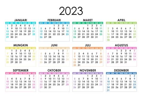 Kalender 2023 16 Hari Libur Nasional Dan 8 Cuti Bersama