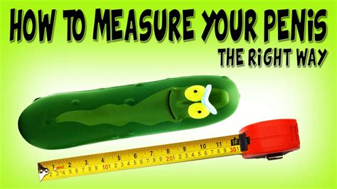 how to measure your penis youtube