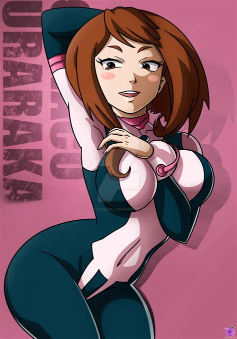 Ochaco Uraraka Grownup By Chigosenpai On Deviantart