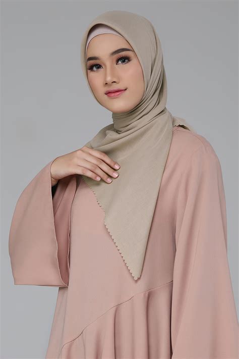Warna Jilbab Coklat Mocca Hijab Muslimah