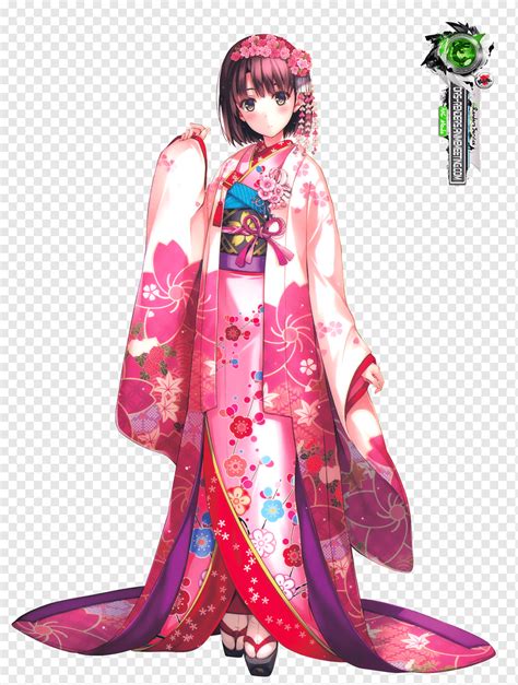 Saekano How To Raise A Boring Girlfriend Kimono Japanese Clothing