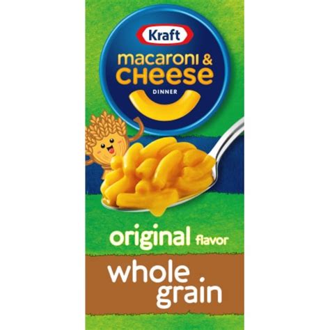 Kraft Original Mac N Cheese Macaroni And Cheese Dinner With Whole Grain Pasta 6 Oz Ralphs