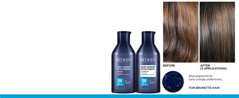 Redken Color Extend Brownlights Blue Toning Shampoo For