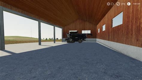 Fs19 Placeable Garage V12 Final Farming Simulator 17 Mod Fs 2017 Mod