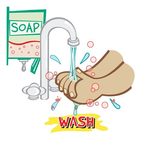 Hand Washing Sign Clip Art