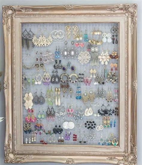 7 Clever Diy Earring Holder Ideas To Organize Your Earrings The