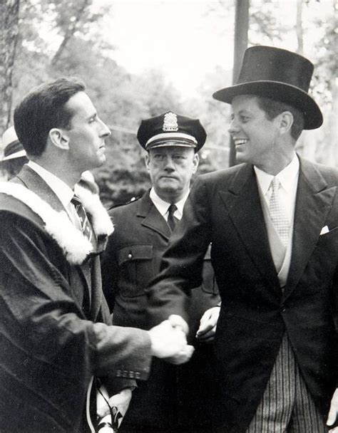 Photograph Of Senator John F Kennedy In Morning Suit And Top Hat All